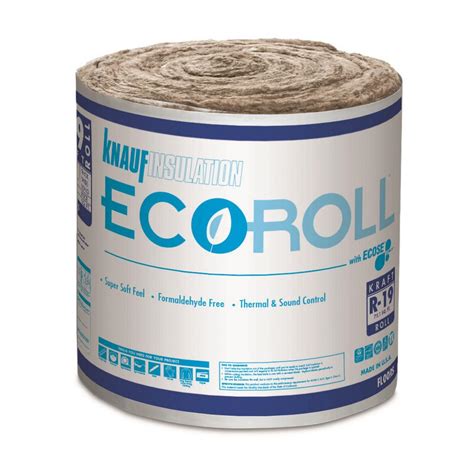 Contact information for renew-deutschland.de - R-19 EcoRoll Kraft Faced Fiberglass Insulation Roll 6-1/4 in. x 23 in. x 39.2 ft. (12-Rolls) Knauf R-19 EcoRoll Kraft faced fiberglass Knauf R-19 EcoRoll Kraft faced fiberglass insulation with ECOSE Technology is a leading sustainable insulation. All of our rolls are bonded with the revolutionary, industry-transforming, plant-based ECOSE ...
